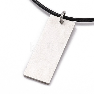 Pride Style 201 Stainless Steel Pendant Necklaces NJEW-F288-02P-1