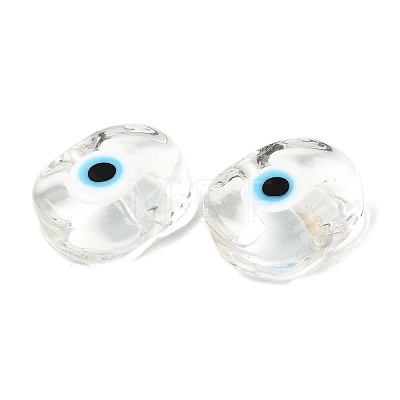 Handmade Evil Eye Lampwork Beads LAMP-G168-02-04-1