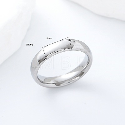 Minimalist 304 Stainless Steel Finger Rings LS-SH3067-3-1