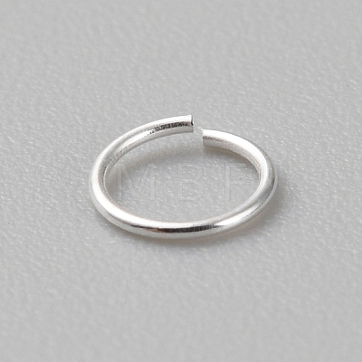 925 Sterling Silver Open Jump Rings STER-WH0008-30-1