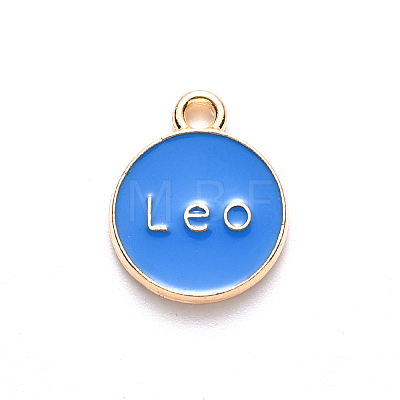 Alloy Enamel Pendants LS-X-ENAM-S124-01A-02G-1