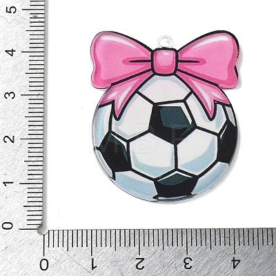 Printed Acrylic Pendants OACR-T032-01D-1