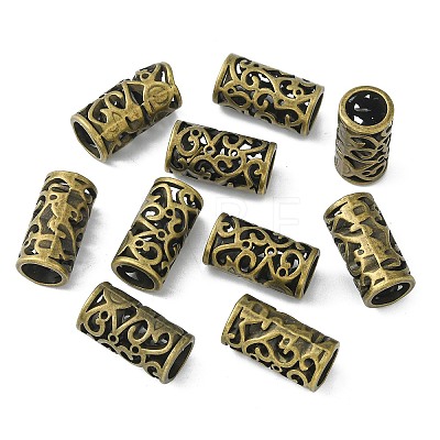 Tibetan Style European Beads MLF11569Y-NF-1