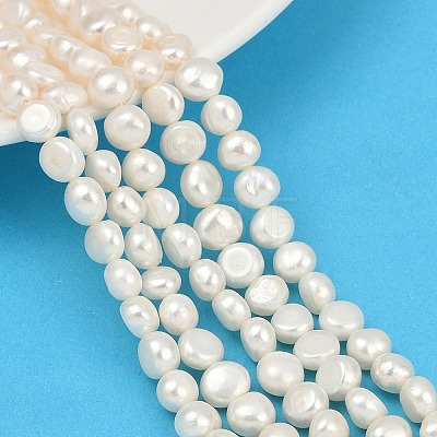 Natural Cultured Freshwater Pearl Beads Strands PEAR-P064-20B-02A-02-1