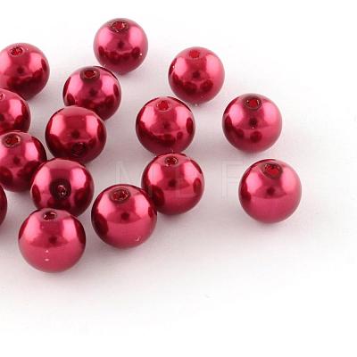 ABS Plastic Imitation Pearl Round Beads SACR-S074-14mm-A38-1