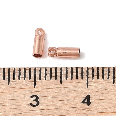 Brass Cord Ends KK-F768-04RG-1