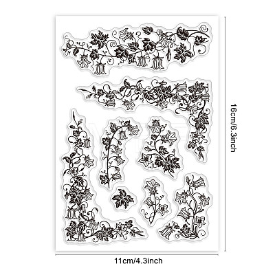 Custom Summer Theme PVC Plastic Clear Stamps DIY-WH0631-0012-1