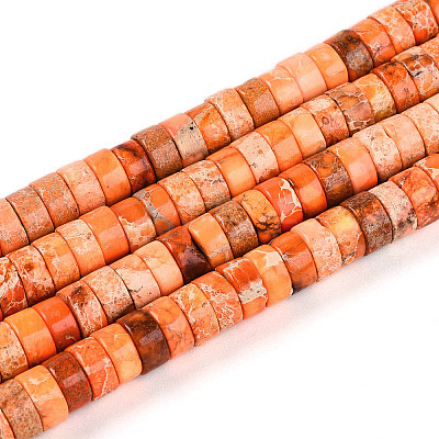 Natural Imperial Jasper Beads Strands G-N344-41A-1