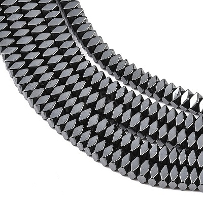 Electroplate Non-magnetic Synthetic Hematite Beads Strands G-O009-B01-1