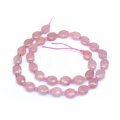 Natural Strawberry Quartz Beads Strands G-L552K-01A-1