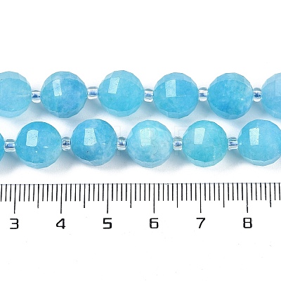 Natural Amazonite Beads Strands G-G182-B10-05-1