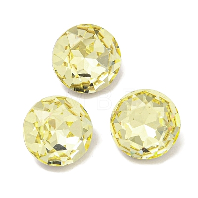 Glass Rhinestone Cabochons RGLA-L029-13A-213-1