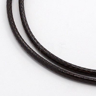 Waxed Cord Necklace Making X-MAK-F003-07-1