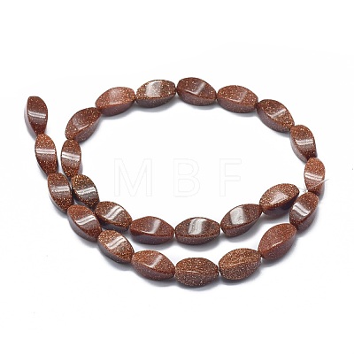 Synthetic Goldstone Beads Strands G-G793-22A-01-1