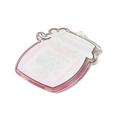 Transparent Acrylic Pendants OACR-G024-02A-1