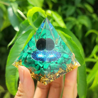 Orgonite Pyramid Resin Energy Generators PW-WG00C2D-01-1