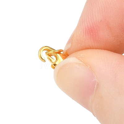 Brass Lobster Claw Clasps KK-KK801-G-1