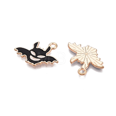 Halloween Theme Alloy Enamel Pendants PALLOY-N176-43-RS-1