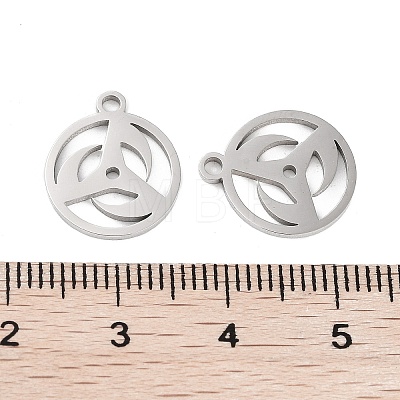 316 Surgical Stainless Steel Charms STAS-C096-11E-P-1