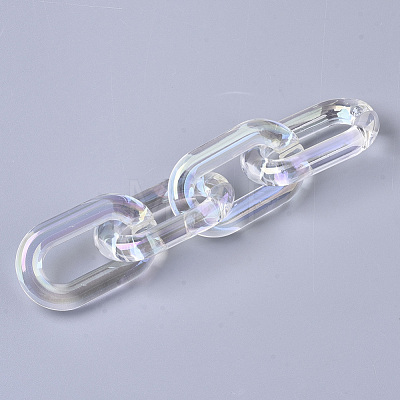 Transparent Acrylic Linking Rings X-PACR-R246-061A-1