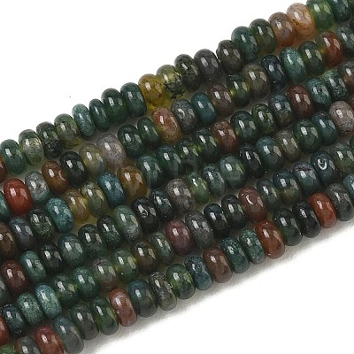 Natural Indian Agate Beads Strands LS-G-N0173-04-2x4mm-1