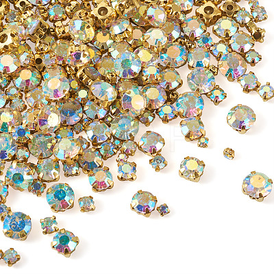780Pcs 6 Style Sew on Rhinestone DIY-YS0001-44-1