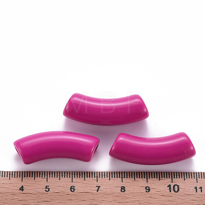 Opaque Acrylic Beads MACR-S372-001B-S006-1