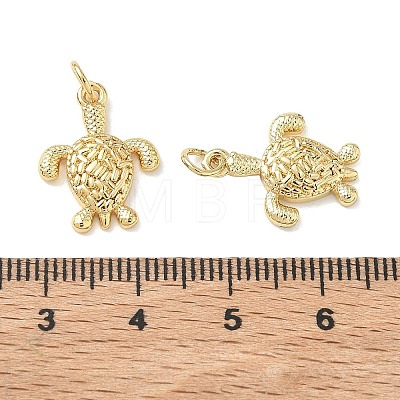 Brass Micro Pave Cubic Zirconia Animal Pendants KK-H280-05A-G-1