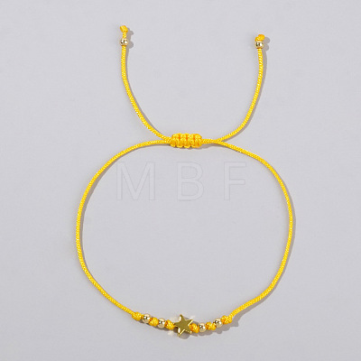 Adjustable Nylon Cord Braided Bracelets AV3788-4-1