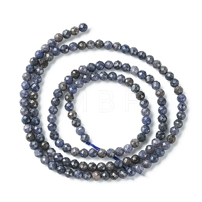 Natural Sapphire Beads Strands LS-G-G204-A02-3.5mm-1