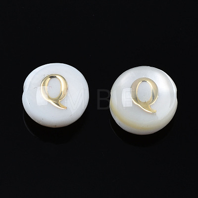 Natural Freshwater Shell Beads SHEL-S278-036Q-1