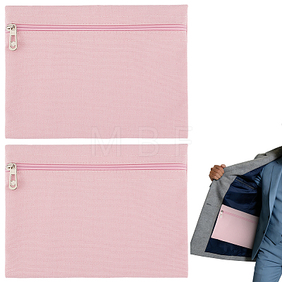 Cloth Zipper Jewelry Bag Gift Pouches ABAG-WH0040-53A-1