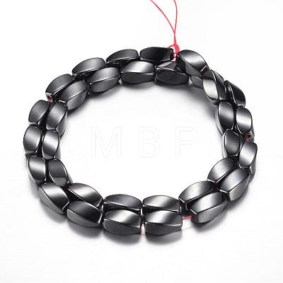 Original Magnetic Synthetic Hematite Bead Strands G-A164-06-1