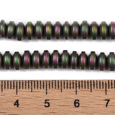 Electroplated Synthetic Non-magnetic Hematite Beads Strands G-E618-08F-1