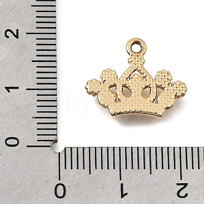UV Plating Alloy Crystal Rhinestone Pendants RB-CBAD37D-16G-1
