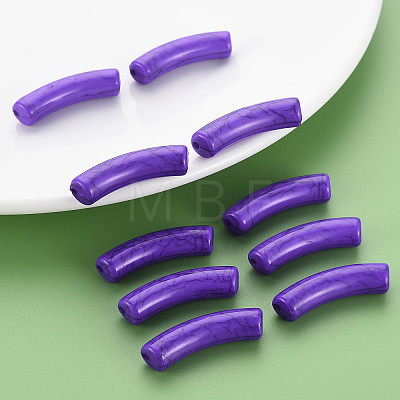 Opaque Crackle Acrylic Beads LS-MACR-S372-002N-004-1