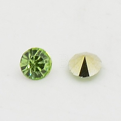 Grade AAA Pointed Back Resin Rhinestones CRES-R120-2.0mm-11-1