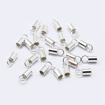 925 Sterling Silver Cord Ends LS-STER-F036-21S-1.5mm-1