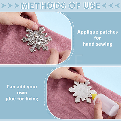2Pcs PVC Rhinestone Sew on Ornament Accessories DIY-FG0010-67-1
