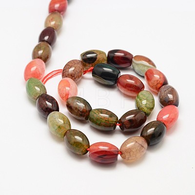 Mixed Shape Natural Agate Beads Strands G-K083-M2-1