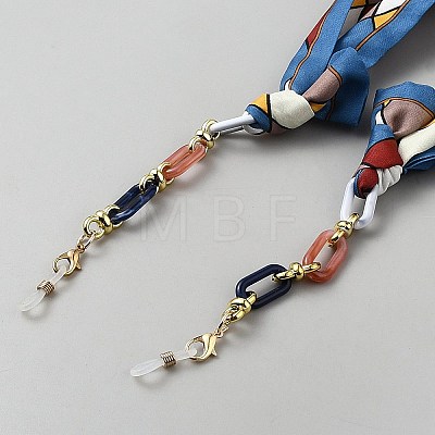 Polyester & Acrylic Eyeglasses Chains AJEW-WH20130-161C-1