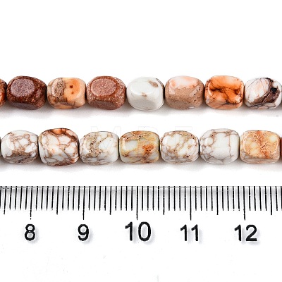 Natural Imperial Jasper Beads Strands G-N342-62K-1