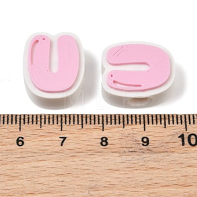 Plastic European Beads PL-CBA02CB-01U-1