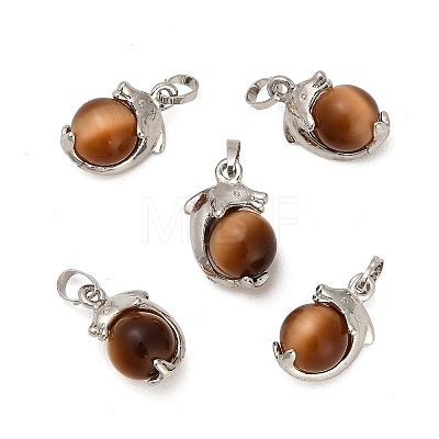 Cat Eye Ball Pendants CE-NH0001-01P-1