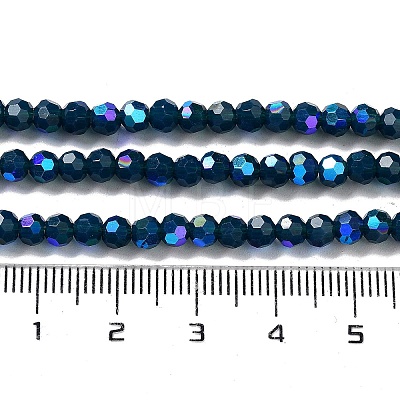 Opaque Glass Beads Strands EGLA-A035-P4mm-L19-1