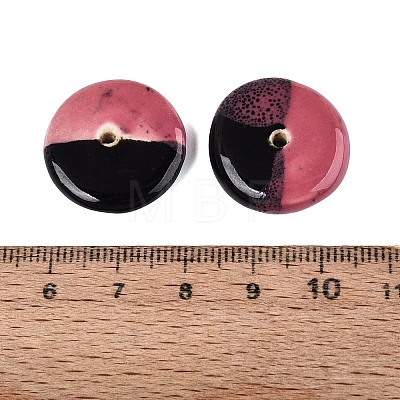 Handmade Vintage Porcelain Beads PORC-N013-08D-1