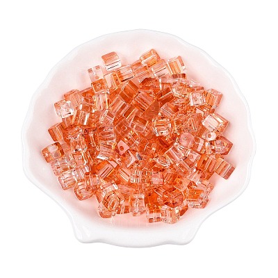 Baking Paint Transparent Glass Beads X1-DGLA-N005-01A-08-1
