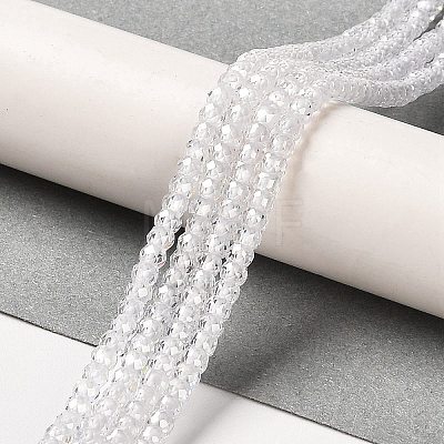 Cubic Zirconia Bead Strands ZIRC-G001-01D-1