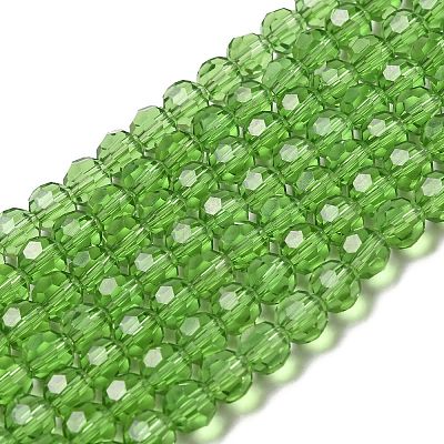 Transparent Glass Beads EGLA-A035-T8mm-D11-1