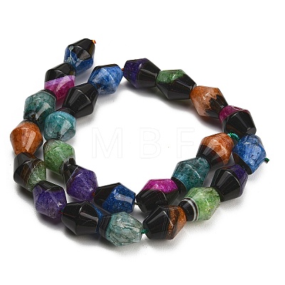 Natural Agate Beads Strands GG-L001-D02-02A-1